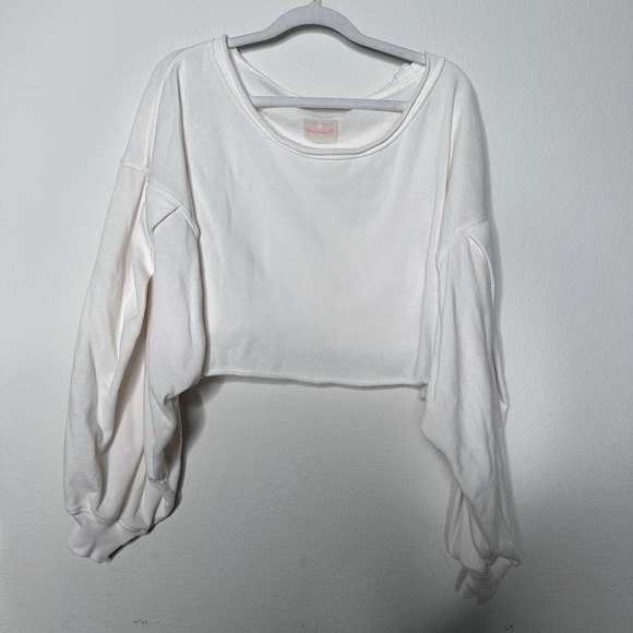 Free People Sweaters - Free People Movement Crop It Like Its Hot Pullover Oversized Sweater Sz S Cozy